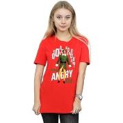 T-shirt Elf Angry