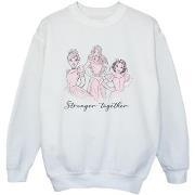 Sweat-shirt enfant Disney Princesses Stronger Together