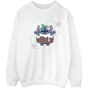 Sweat-shirt Disney Lilo Stitch Pudding Holly