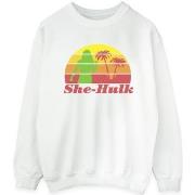 Sweat-shirt Marvel She-Hulk: Attorney At Law Sunset Flex