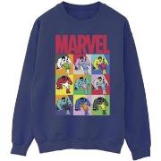 Sweat-shirt Marvel Hulk Pop Art