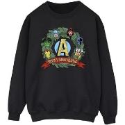 Sweat-shirt Marvel Santa's Super Helpers