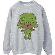 Sweat-shirt Marvel I Am Groot Chibi Dance