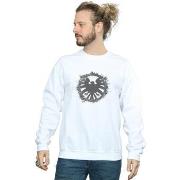 Sweat-shirt Marvel Agents Of SHIELD Brushed Logo