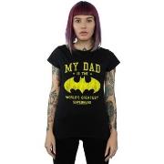 T-shirt Dc Comics Batman My Dad Is A Superhero
