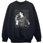 Sweat-shirt enfant Elvis Triple Logo Portrait