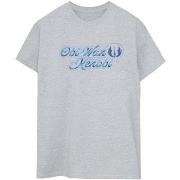 T-shirt Disney Obi-Wan Kenobi Ribbon Font