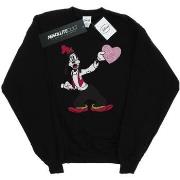 Sweat-shirt Disney Goofy Love Heart