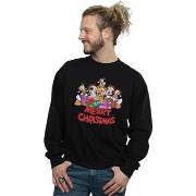 Sweat-shirt Disney Mickey Mouse And Friends Christmas