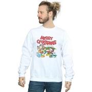 Sweat-shirt Disney Mickey Mouse And FriendsWinter Wishes