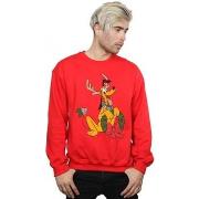 Sweat-shirt Disney Pluto Christmas Reindeer