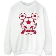 Sweat-shirt Disney Mickey Football Head