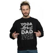 Sweat-shirt Disney Yoda Best Dad