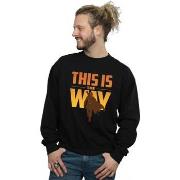 Sweat-shirt Disney The Mandalorian This Is The Way