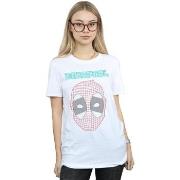 T-shirt Marvel Deadpool Mesh Head