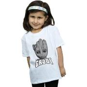 T-shirt enfant Marvel Guardians Of The Galaxy Groot Face