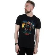 T-shirt Marvel Captain Movie Starforce Poster