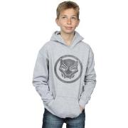 Sweat-shirt enfant Marvel Black Panther Distressed Icon