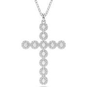 Collier Swarovski Pendentif Insigne croix