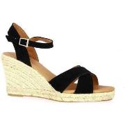 Espadrilles Pao Espadrille cuir velours