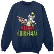 Sweat-shirt enfant Dessins Animés Merry Christmas Baubles