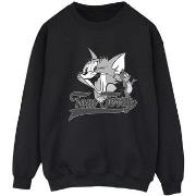 Sweat-shirt Dessins Animés Greyscale Square