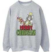 Sweat-shirt Dessins Animés Merry Christmas Baubles