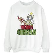 Sweat-shirt Dessins Animés Merry Christmas Baubles