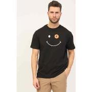 T-shirt Save The Duck T-shirt homme avec logo sourire