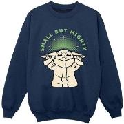 Sweat-shirt enfant Disney The Mandalorian Small But Mighty Grogu