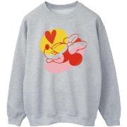 Sweat-shirt Disney Minnie Mouse Tongue Heart