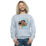 Sweat-shirt Disney Moana And Maui Wave