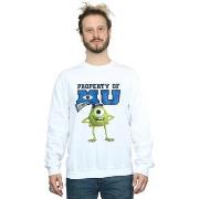 Sweat-shirt Disney Monsters University Property Of MU Mike