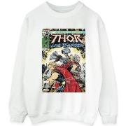 Sweat-shirt Marvel Thor Love And Thunder Vintage Poster