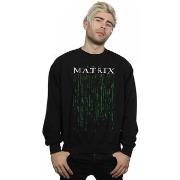 Sweat-shirt The Matrix Green Code