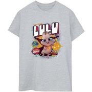 T-shirt Dc Comics DC League Of Super-Pets Lulu Evil Genius