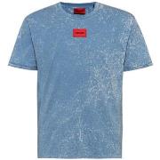 T-shirt enfant BOSS T-shirt en jersey de coton teint à la poudre