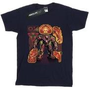 T-shirt Marvel Avengers Infinity War Hulkbuster Blueprint