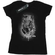 T-shirt Marvel Black Panther Spray Headshot