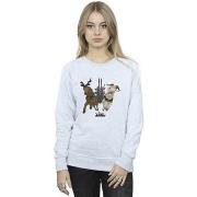 Sweat-shirt Marvel Thor Love And Thunder Viking Ship