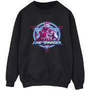 Sweat-shirt Marvel Thor Love And Thunder Neon Badge