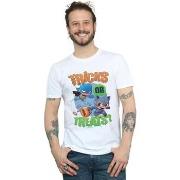 T-shirt Dc Comics Super Friends Tricks Or Treats