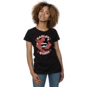 T-shirt Dc Comics Chibi Harley Quinn Badge