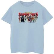 T-shirt enfant Dc Comics DC League Of Super-Pets Group Logo