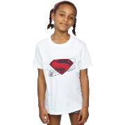 T-shirt enfant Dc Comics Justice League Movie Superman Logo