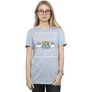 T-shirt Friends Fair Isle Central Perk