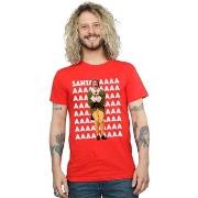 T-shirt Elf Buddy Santa Scream