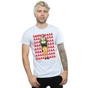 T-shirt Elf Buddy Santa Scream