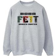 Sweat-shirt Disney Boba Fett Character Logo