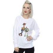 Sweat-shirt Disney Toy Story Buzz And Woody Standing